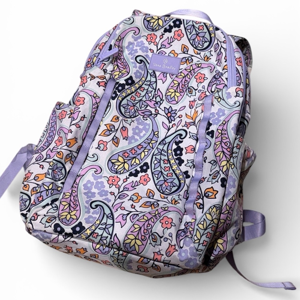 Vera Bradley Dream Diamonds Purple Backpack